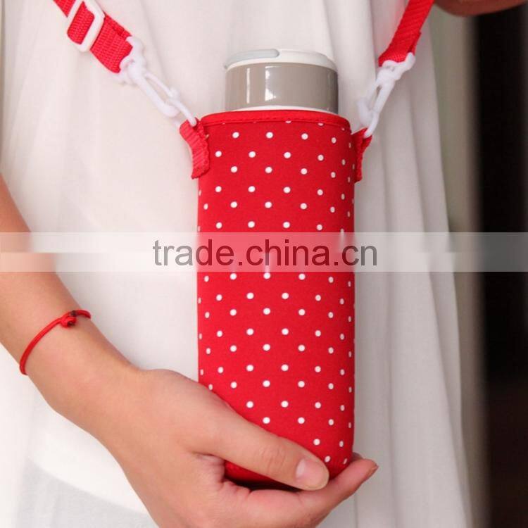wenzhou cangnan neoprene insulated water bottle sleeve for vacuum flask