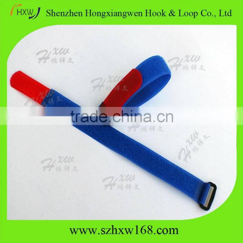 20*250mm buckle wire management releasable tie wraps