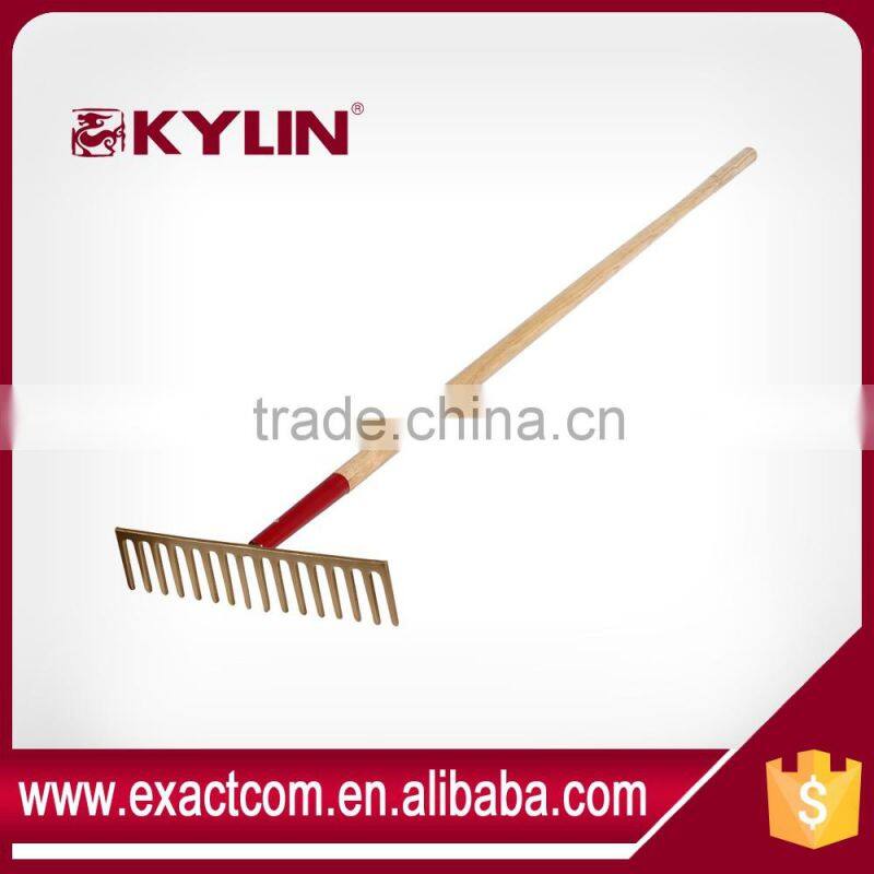 forged stone heavy-duty rake