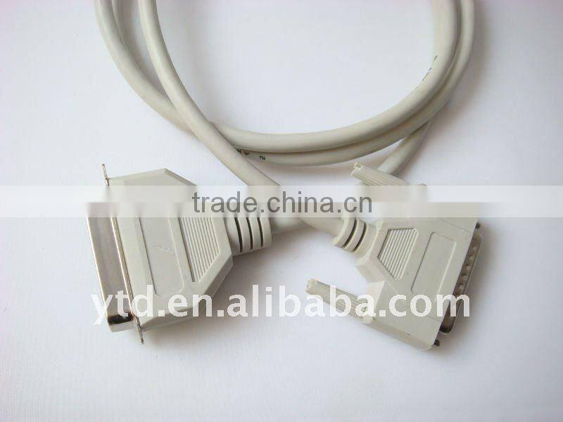 hot selling 25Pin to 18Pin durable VGA cable with beige color