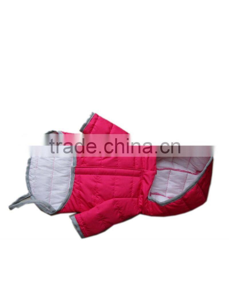 European style pet dog coat with hoody
