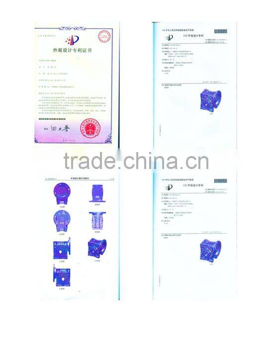 Aluminium alloy worm gearbox . Worm gear speed reducer