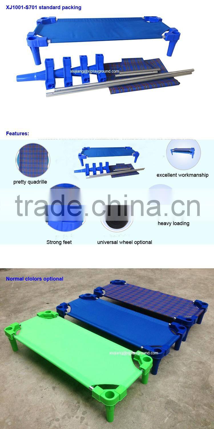school furniture kids plastic cot bed supplier from Wenzhou