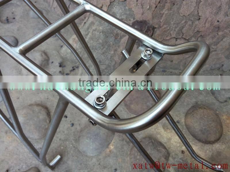 Titanium bicycle rear rack Ti rear rack titanium rear racks titanium bike rear rack xacd made