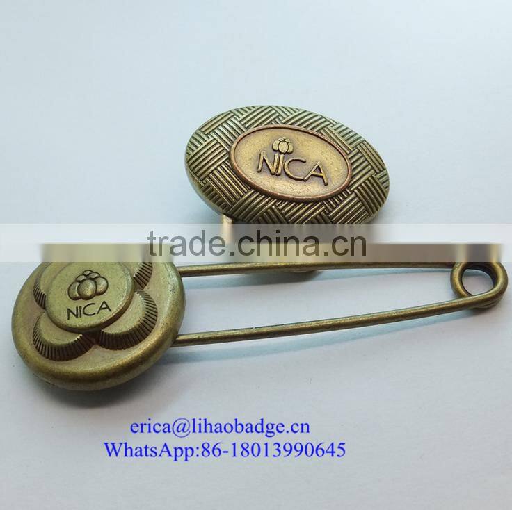 customized metal logo lapel pin,zinc alloy military cap badges with good price
