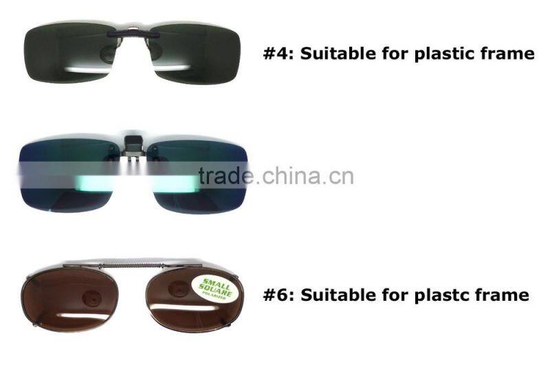 2016 fashion clip on eyewear (L6008)