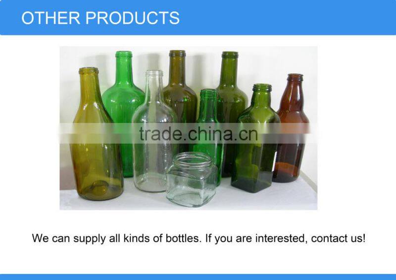 mini glass wine bottles
