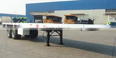 heavy duty 4 axle 3 axle 20ft 40ft container flatbed semi trailers for sale