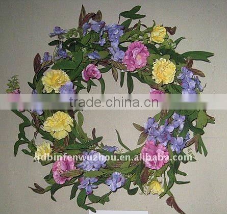 Classic Artificial Easter Fabric Flowers For Home Decoration