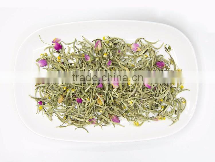 2016 Gourmet Tea Chamomile Rose Silver Needle White Tea Bags