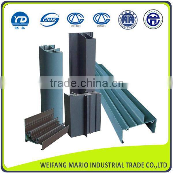 Industrial aluminium profiles/black anodized aluminium profiles/T-slot aluminium profiles