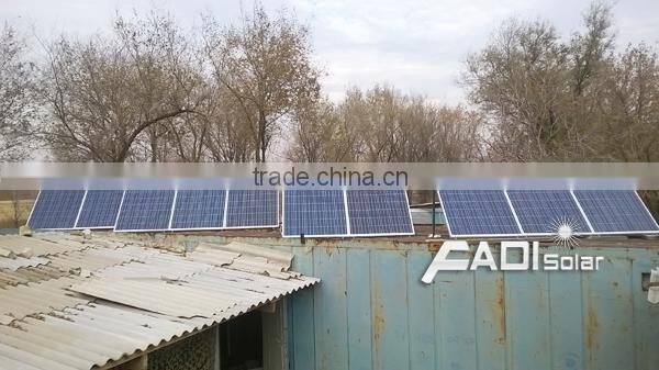 2KW Off Grid Solar Power System, Solar Kit System for Portable Generator System (FD-OFF/PSS-2KW)