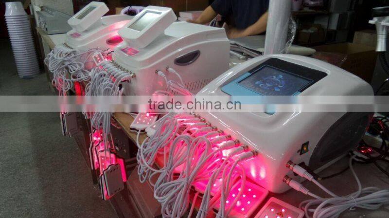 Lipolaser slimming machine/Lipolaser Weight Loss Machine 14 pads Lipo Laser Weight loss system