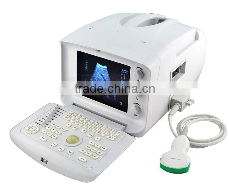 Low price Veterinary Ultrasound Scanner with rectal probe
