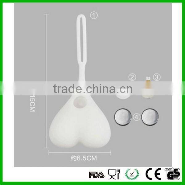 Hot sale factory supply led Christmas heart shaped flashing lights