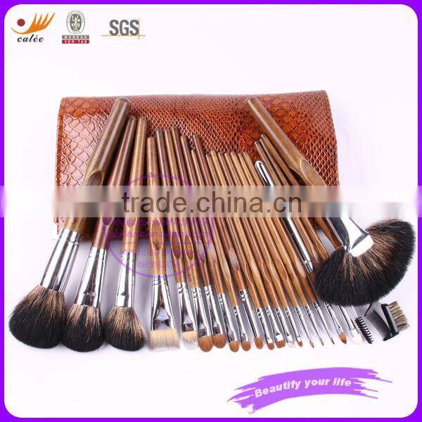 hot selling 22pcs professional makeup brush sets with pouch