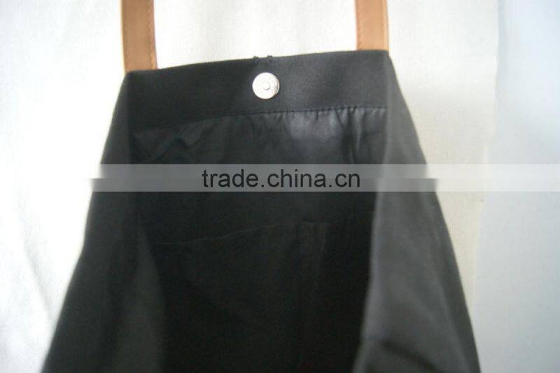 black big size Canvas shopping bag stock bag