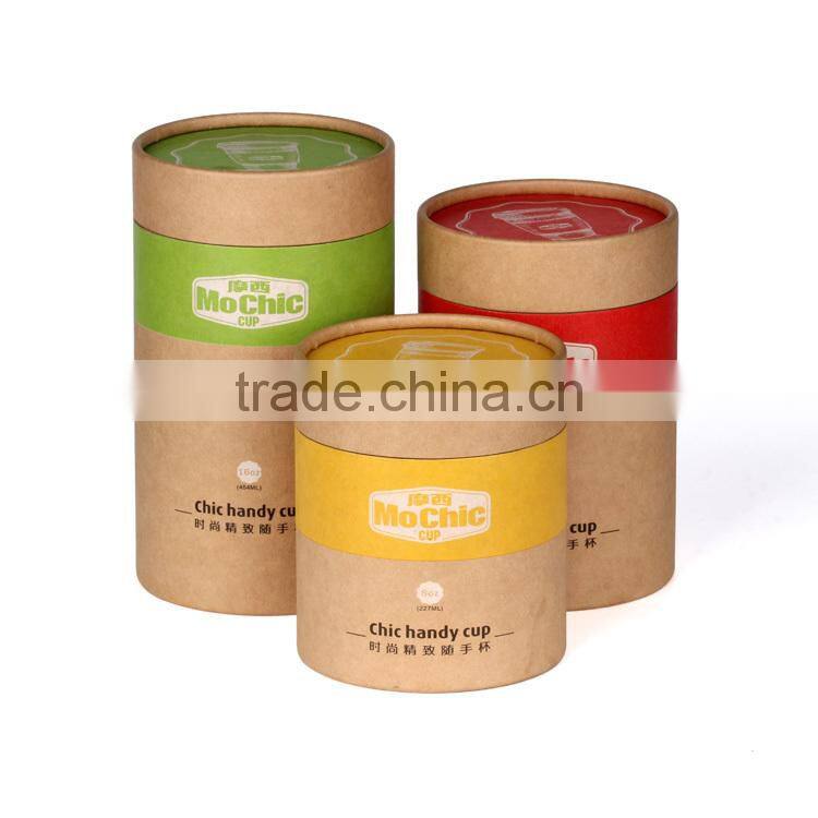 Custom Wholesale High Quality Cylinder Containers Cardboard