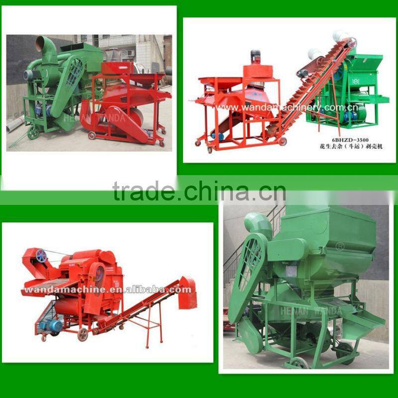 high quality peeling peanut shell machine/groundnut cleaner and sheller