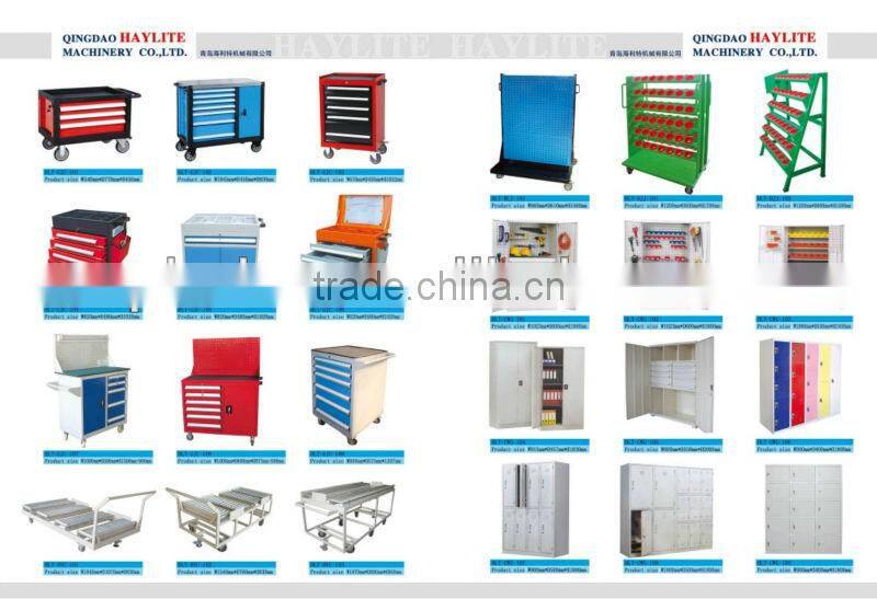 Metal single slide with drawers W2850mm*D800mm*H950mm work bench