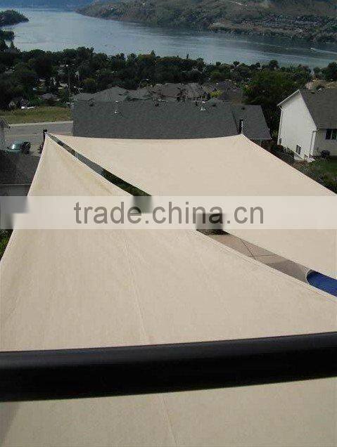 High quality HDPE shade sail for leisure (sand)