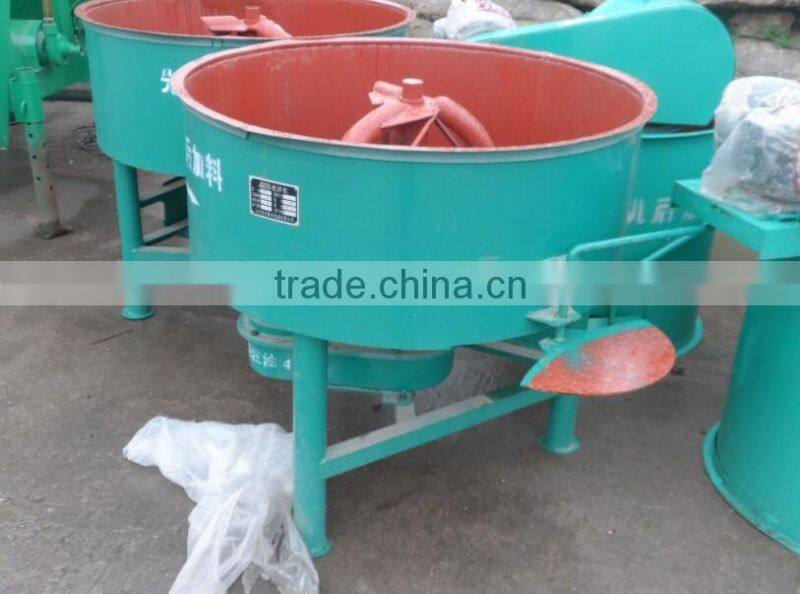 Simple and portable flat pan universal concrete mixer machine JS250 in good condition