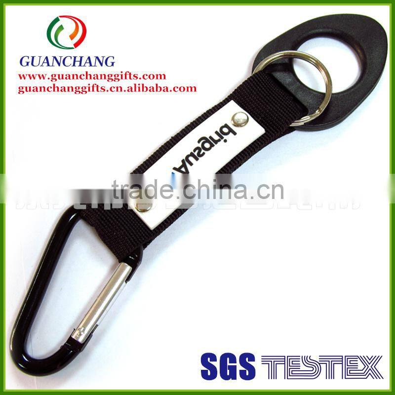 Supplier Custom New Design Carabiner Woven Strap