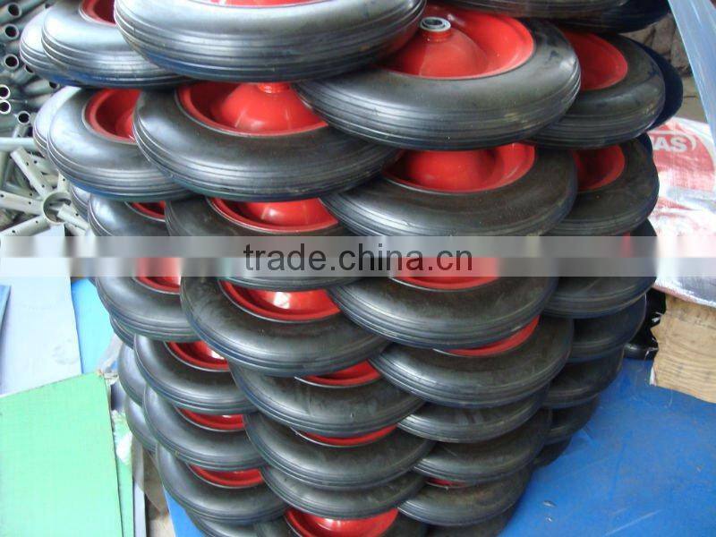 wheel barrow tyre / wheelbarrow tire / pneumatic rubber wheel
