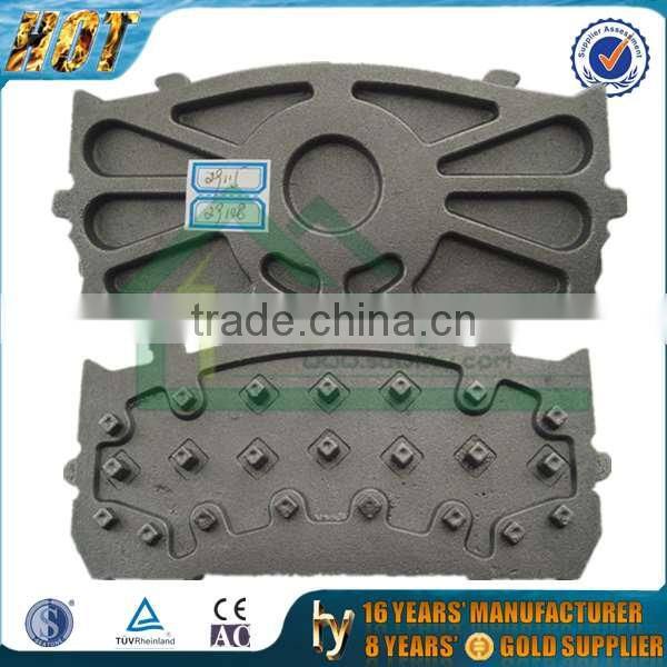 Casted Brake pad Back Plate for bus