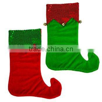 Felt Christmas Socks Personalized Fabric Disposable Christmas Stocking
