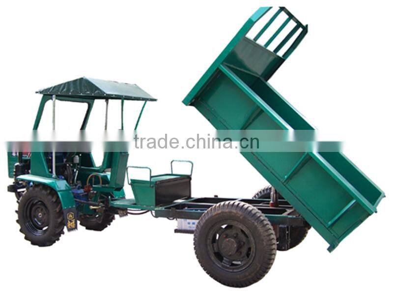 telescopic hydraulic rams for small ton tractor/ small ton tipping trailer