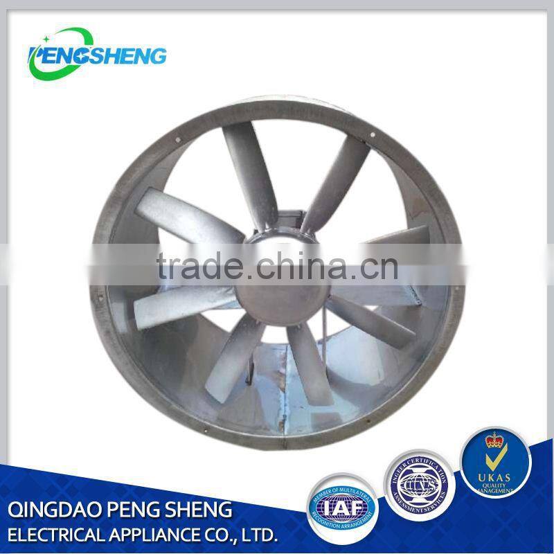 Alumnium high temperature mixed-flow fan 0.75-15kw