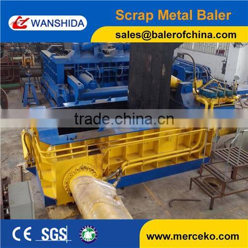 High quality metal scrap compactor