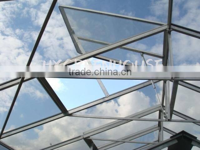 Automatic thermal actuator for greenhouse ventilation