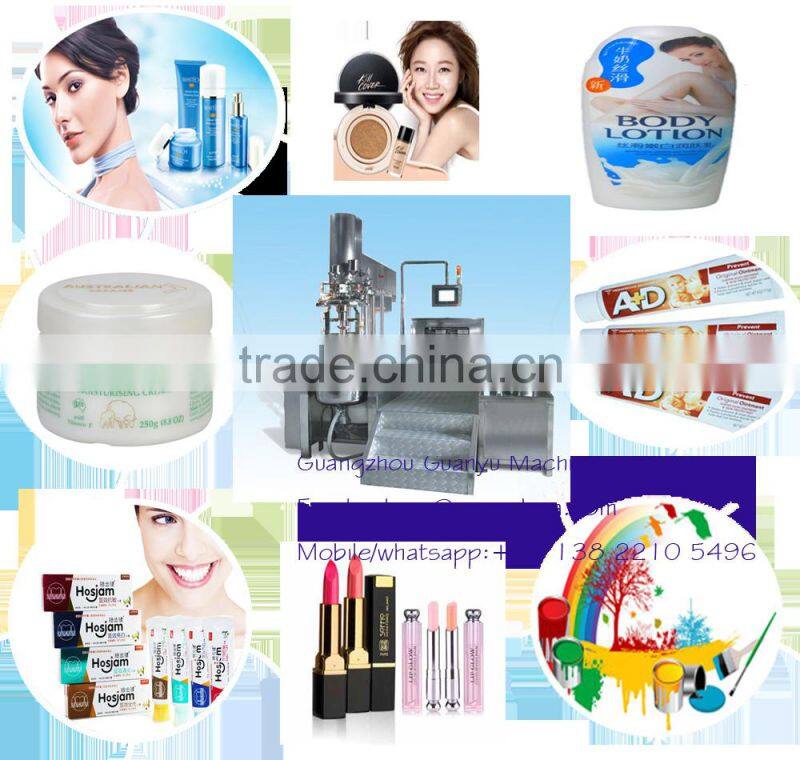 new products stainless steel vacuum steam heated emulsifying mixer for mixing,blending,homogenizing and emulsifying