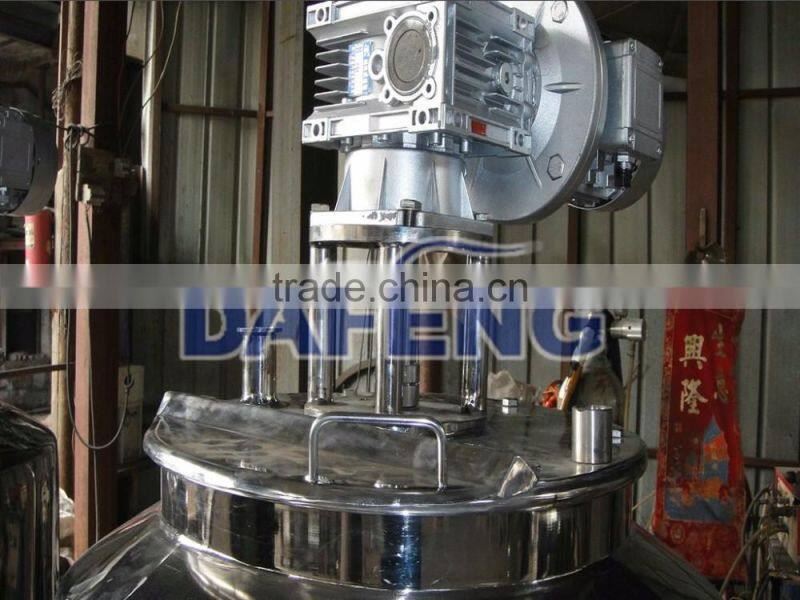 SS.316L 50L electric heating double jacketed mixing tank