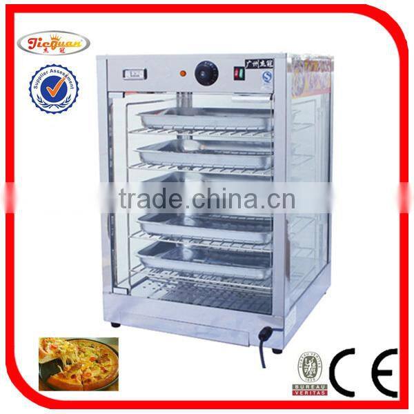 stainless steel pizza warming showcase in guangzhou DH-E1