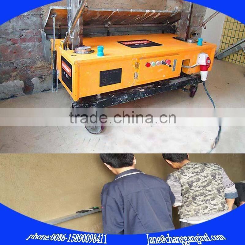 interior decoration wall cement spray plaster machine
