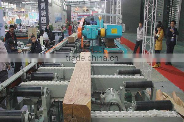 Wood veneer slicing machine