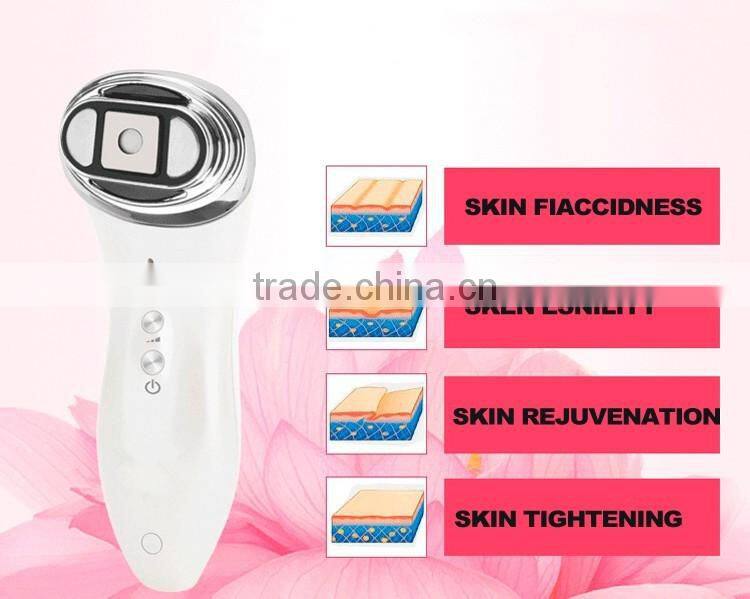 2017 Hot sale home use New Mini Hifu machine anti-wrink skin tightening wrinkle removerfor beauty