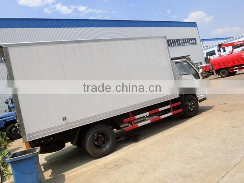 JMC mini insulated van box truck from china