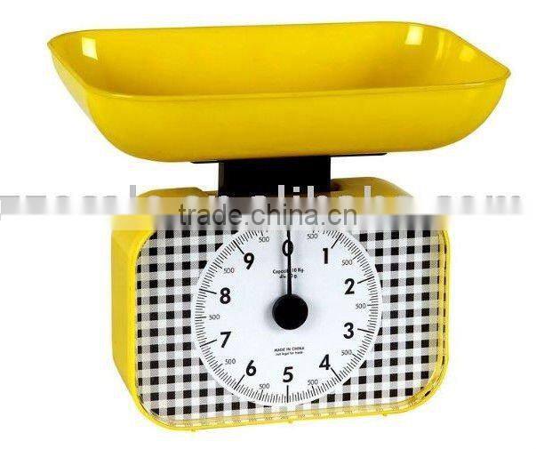 Portable plastic weighing kitchen Scale