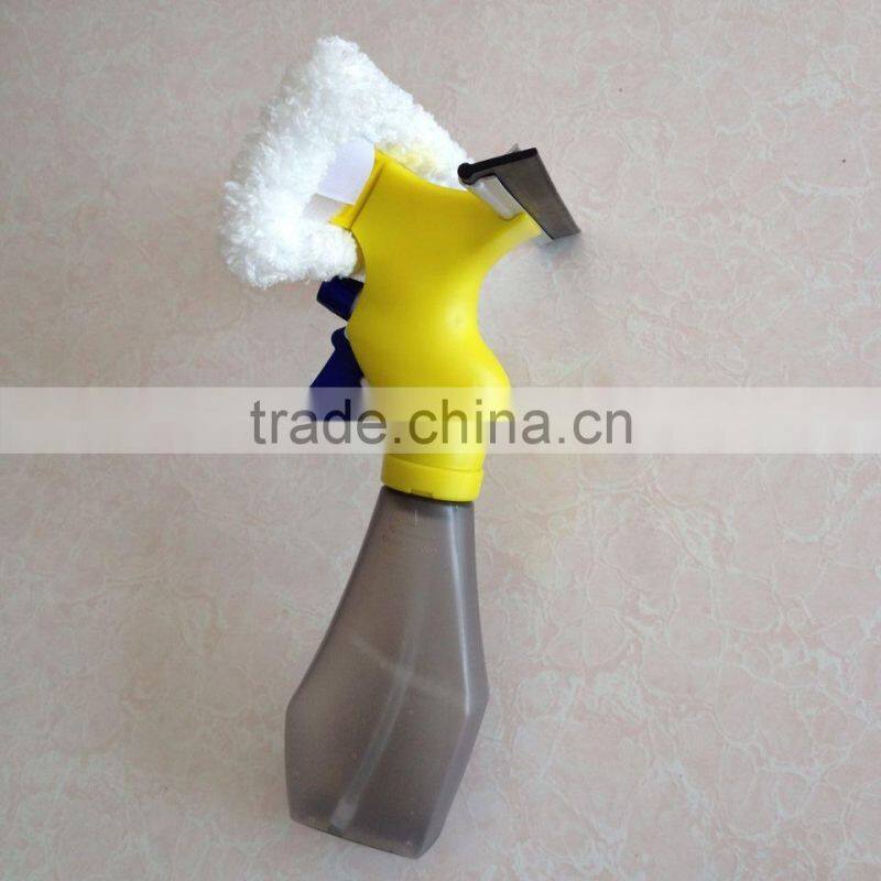 Window Squeegee with built in pum Spray Bottle
