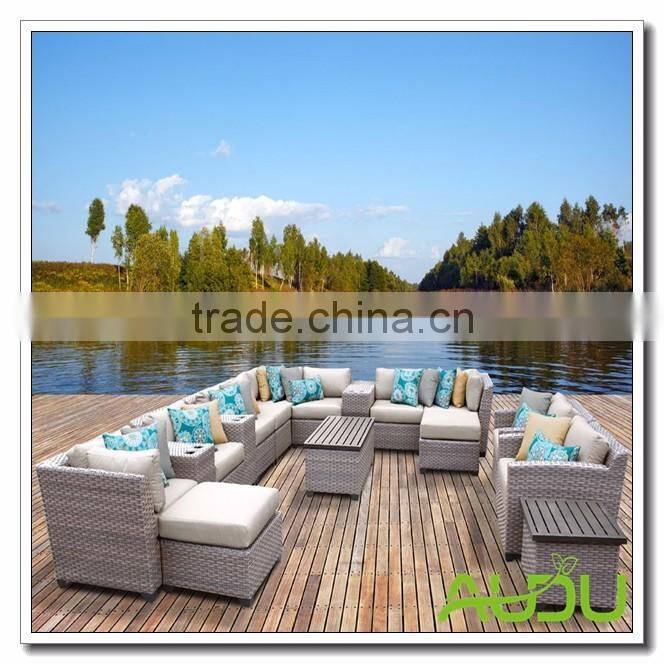 Audu Aluminium Plastic Wood Set garden furniture outdoor