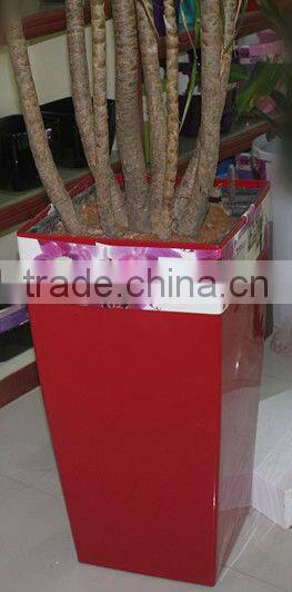 tall vase,large square flowerpot,home & garden decoration