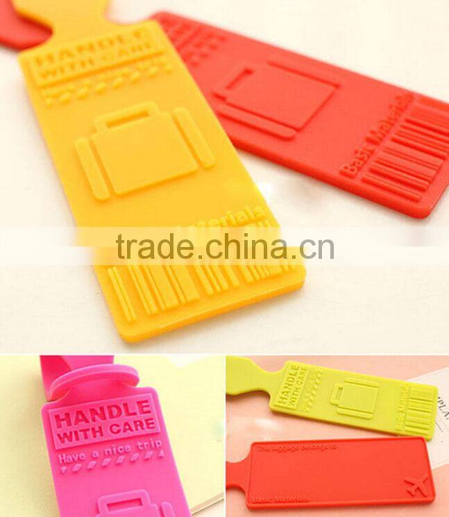 silicone luggage tag&silicone bag tag&Travel Trolley Luggage Tag