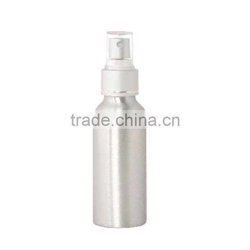 100ml All silver cosmetic aluminum travelling bottle