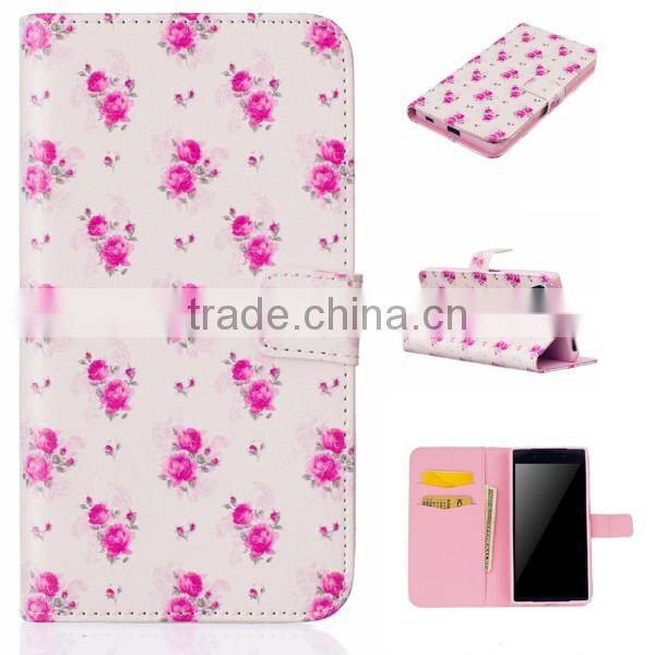PU leather phone cover IMD phone case for Sony Z5 / mini