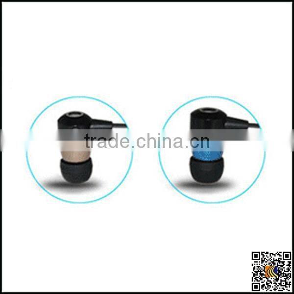 Universal factory price In-ear Metal Earphone with Mic,In-ear Metal Earphone