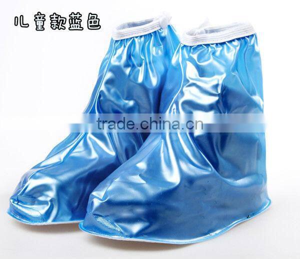 wholesale low price PVC Portable kids Waterproof Rain Shoes Cover
